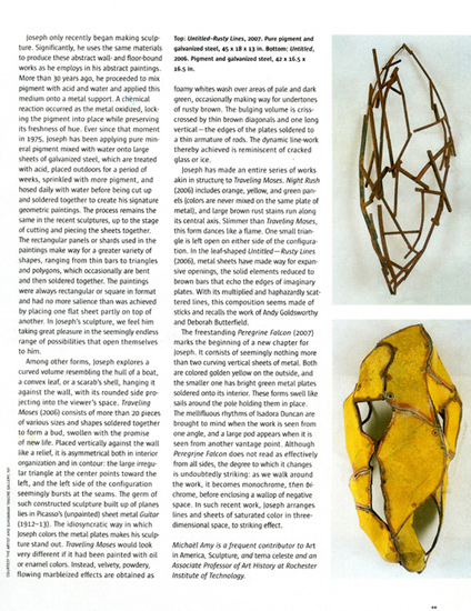 SCULPTURE MAGAZINE 2008